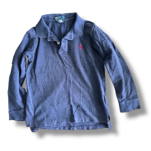Boys Ralph Lauren Polo Shirt Bundle Size 6 Button Down & Long Sleeve Lot of 5 - Picture 5 of 15